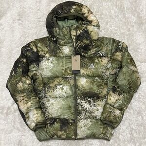 Nike ACG "Lunar Lake" Therma-Fit ADV Camo Puffer  FB8121-386 Size XS Unisex New